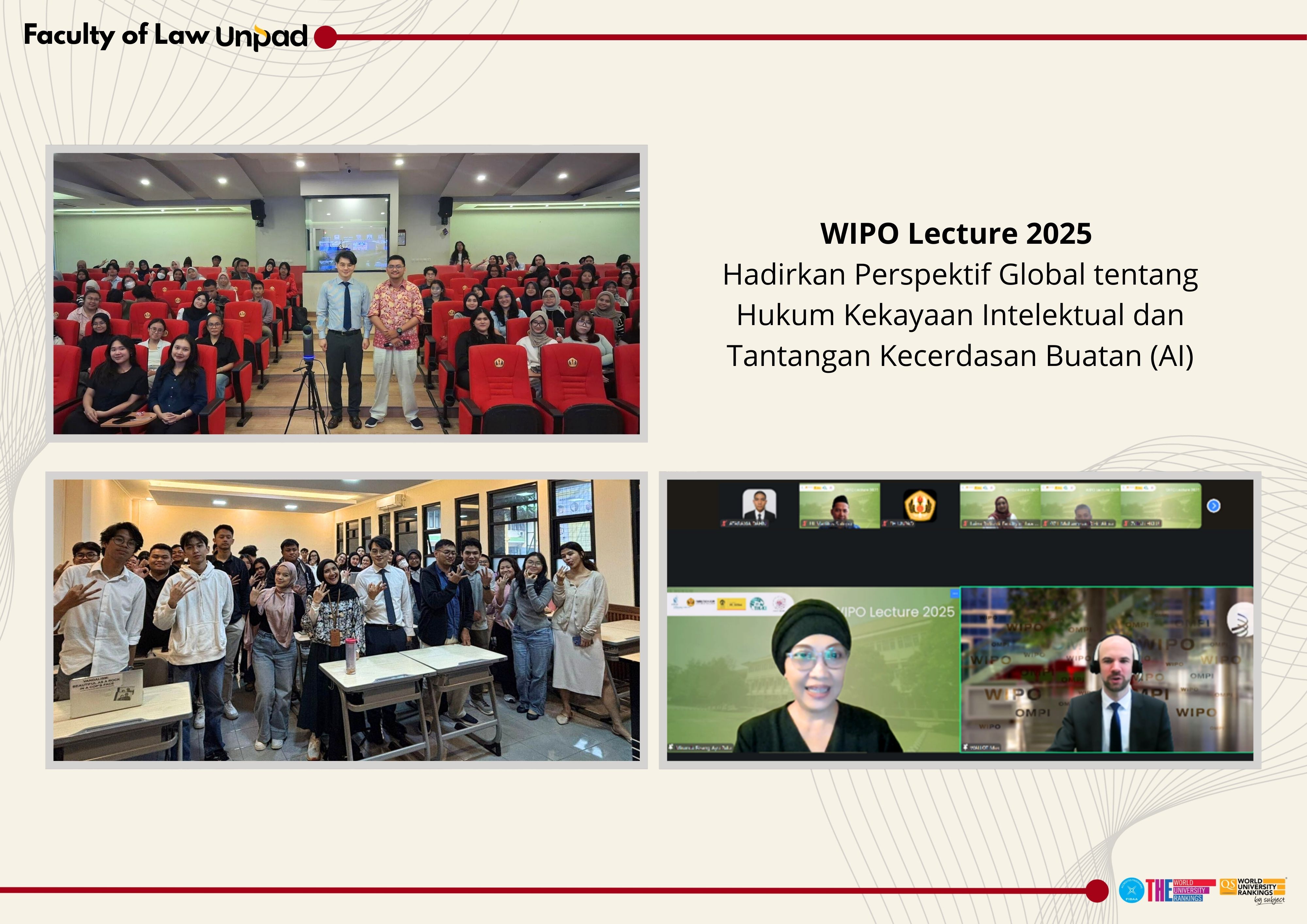 WIPO Lecture 2025 Presents Global Perspectives on Intellectual Property Law and AI Challenges