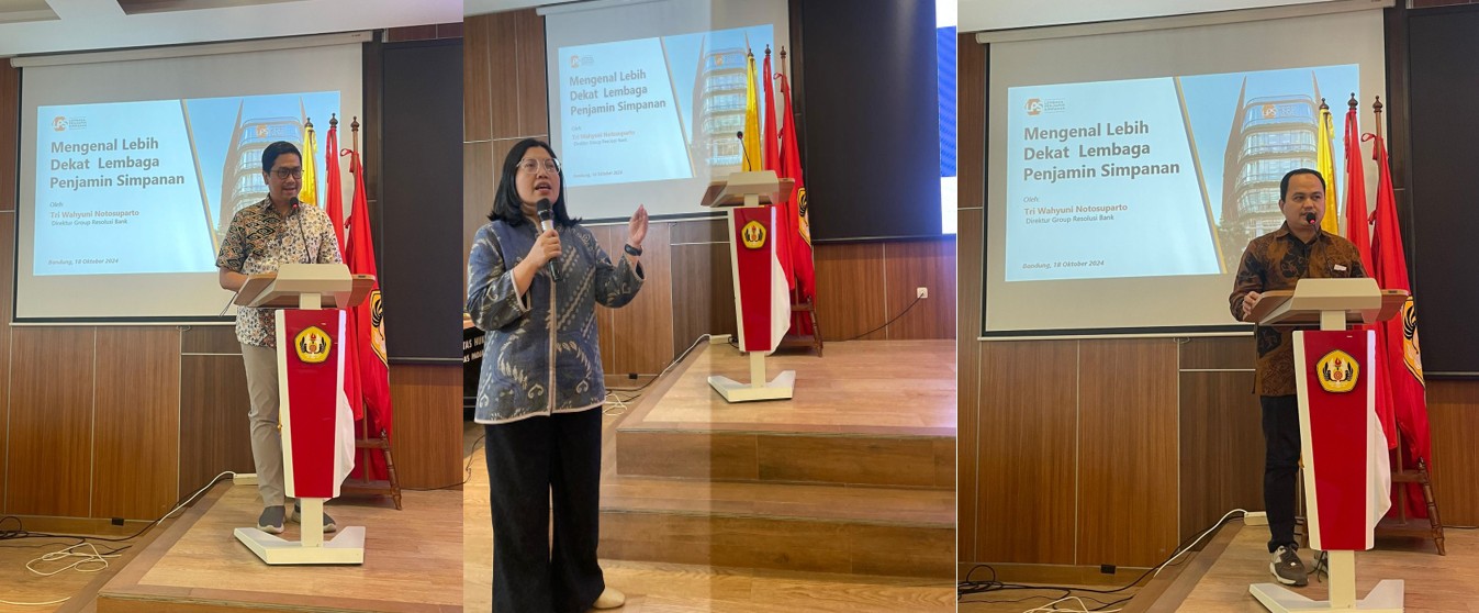 LPS Kunjungi FH Unpad “Mengenal Lebih Dekat Lembaga Penjamin Simpanan”